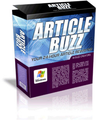 Product picture Article Buzz Unique Content Maker- With Resale Rights